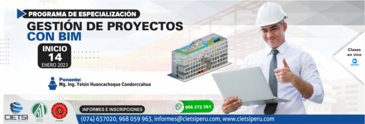 programa de especializaciOn gestiOn de proyectos con bim 2023